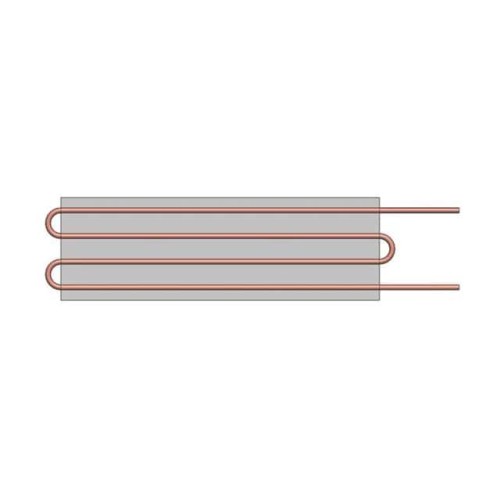 Liquid Cold plate two bent 12"