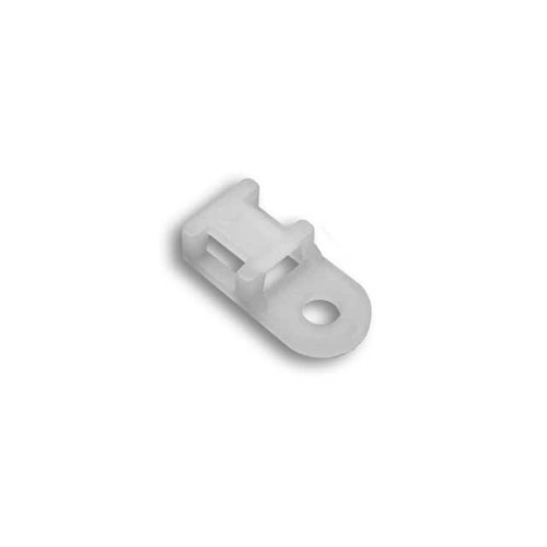 CABLE TIE HLDR SGL SCREW #8 NAT