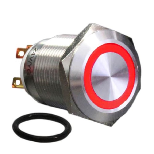 SWITCH PB DPST-NO/NC 1A 125V
