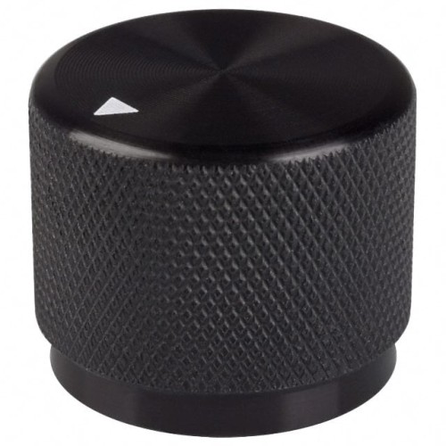 KNOB KNURLED 0.125" METAL