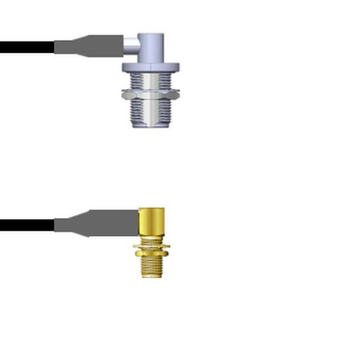 CBL ASSY SMA-N JACK RG58 29.53"