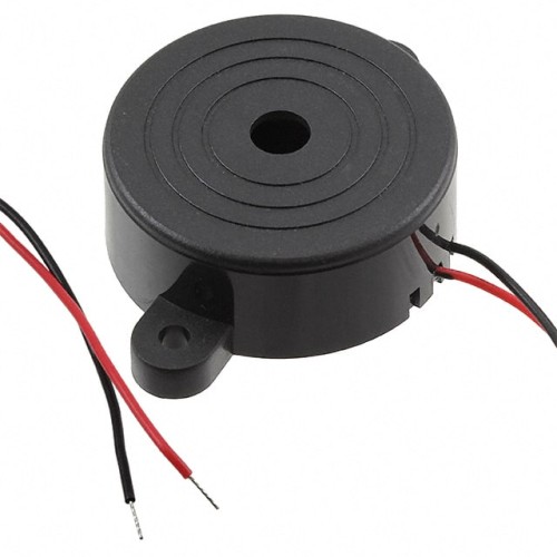 BUZZER PIEZO 12V 41.8MM FLANGE