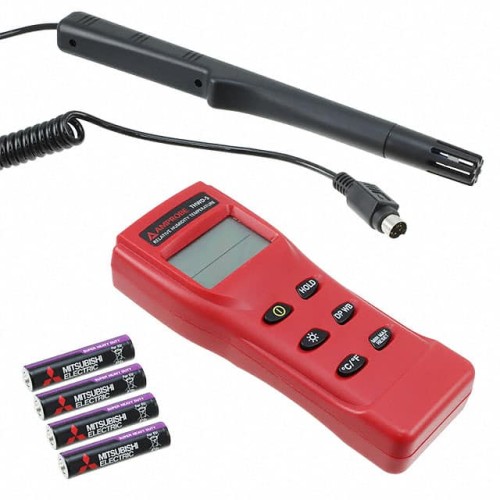 METER RH/TEMP/DP/WB W/FLEX PROBE