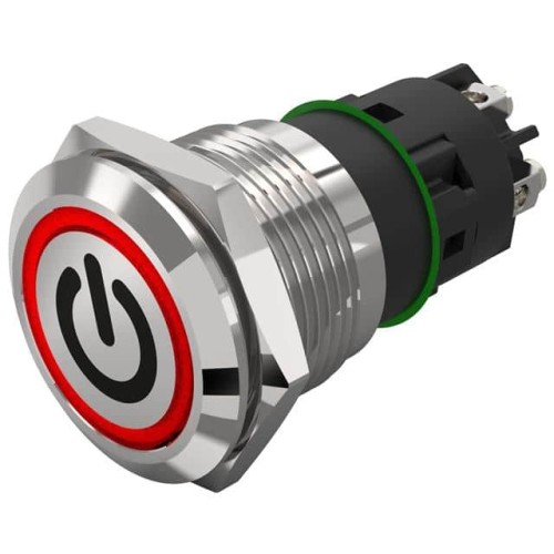 19 MM, ILLUMINATED PUSHBUTTON, S
