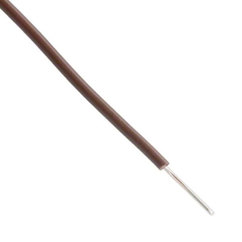 HOOK-UP SOLID 14AWG BROWN 500'