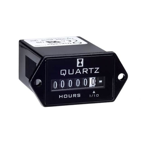 HOURMTER 10-80 VDC 2-HOLE