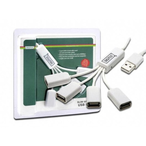 USB HUB 2.0 4-PORT MINI-HUB