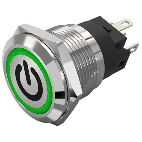 19 MM, ILLUMINATED PUSHBUTTON, S