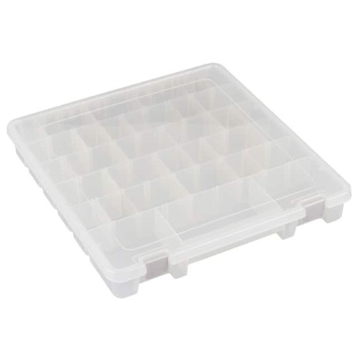 BOX PLAS CLR 13.125"L X 13.125"W