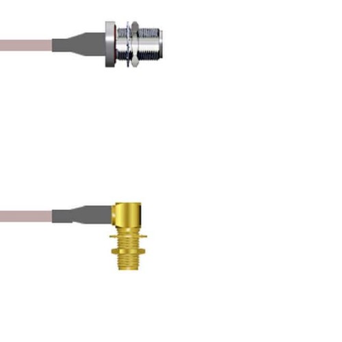 CBL ASSY SMA-N JACK RG316 3M