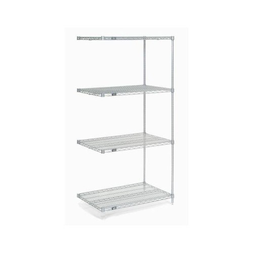 WIRE SHELVING ADD-ON, 36X30X74"