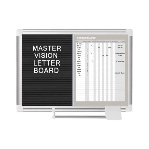 IN-OUT MAGNETIC DRY ERASE/LETTER