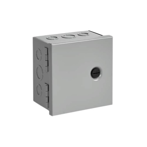 BOX STEEL GRAY 7.992"L X 7.992"W