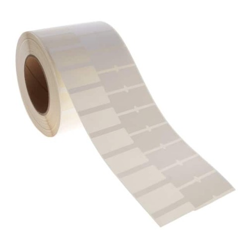 1" X 4" FLAGTAG LABEL, LASER PRI