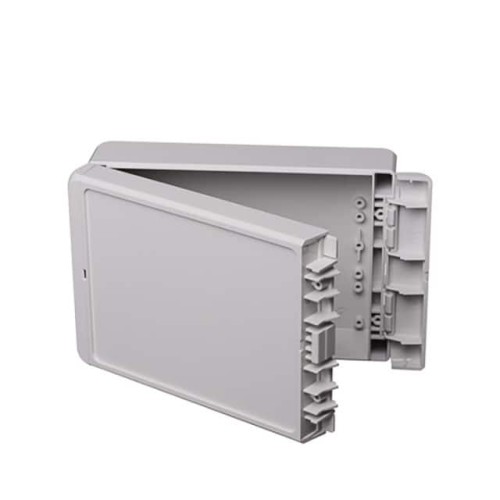 BOX PLAS GRAY 7.520"L X 4.921"W