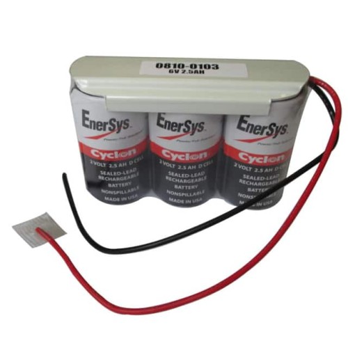 BATT SLA VRLA 6V 2.5AH D