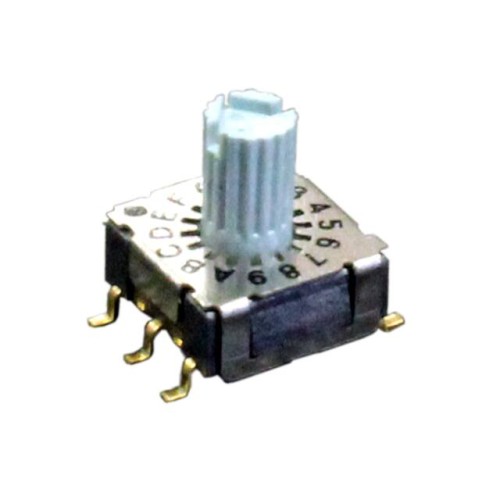 SWITCH ROTARY DIP 16POS 0.1A 50V
