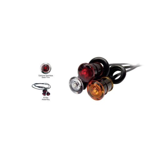 MINI PC SIDEMARKER AMBER LENS W/