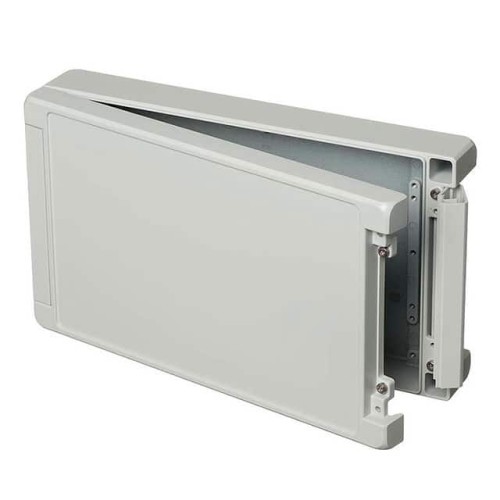 BOX ALUM GRAY 11.772"L X 6.811"W