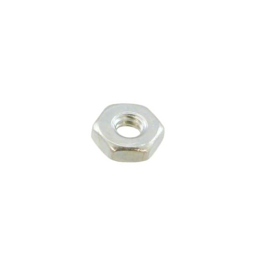 HEX NUT 3/16" STEEL 2-56