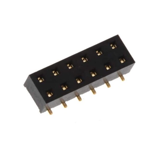 RECEPTACLE, SMT, LOW PROFILE, DU