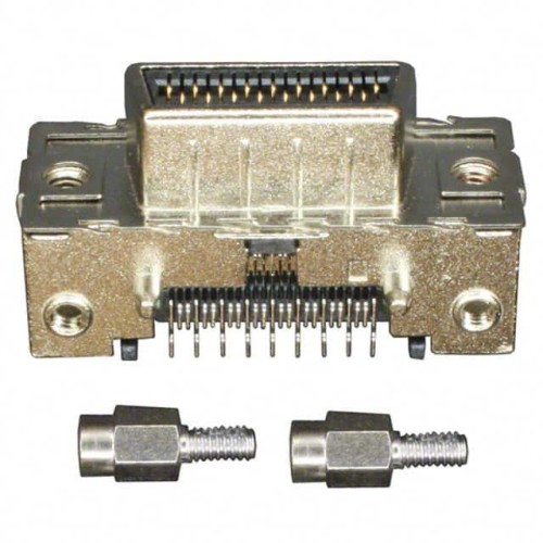 CONN RCPT 8POS SLD R/A SMD