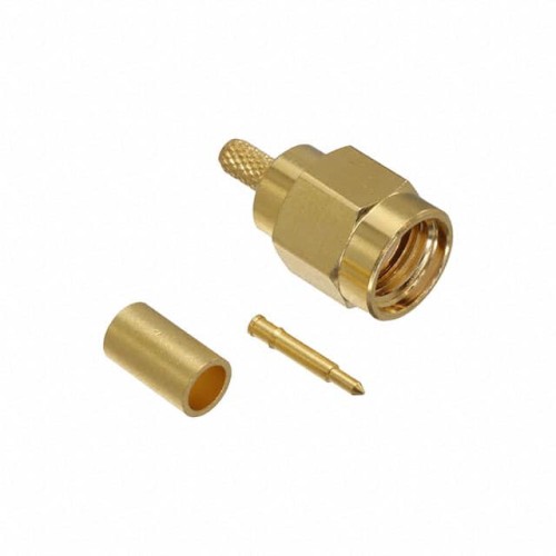CONN SMA PLUG STR 50OHM SOLDER