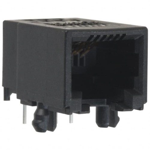 CONN MOD JACK 6P6C R/A UNSHLD