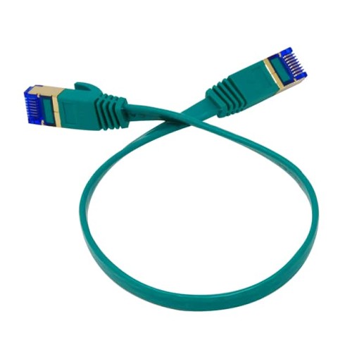 CAT7R ETHERNET CABLE 1FT -BLACK