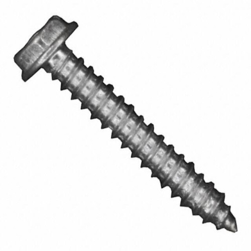 SHEET METAL SCREW HEX SLOTTED #4