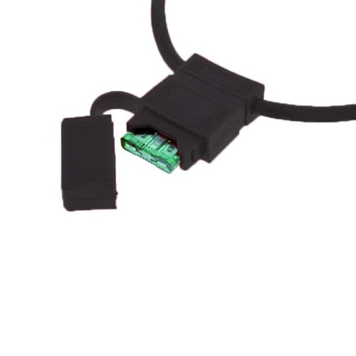 REG. FUSEHOLDER, 30A-12AWG BLK