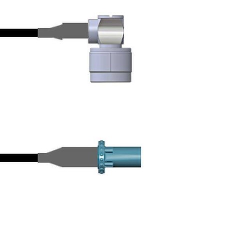CBL ASSY N-FAKRA PLUG RG58 9"