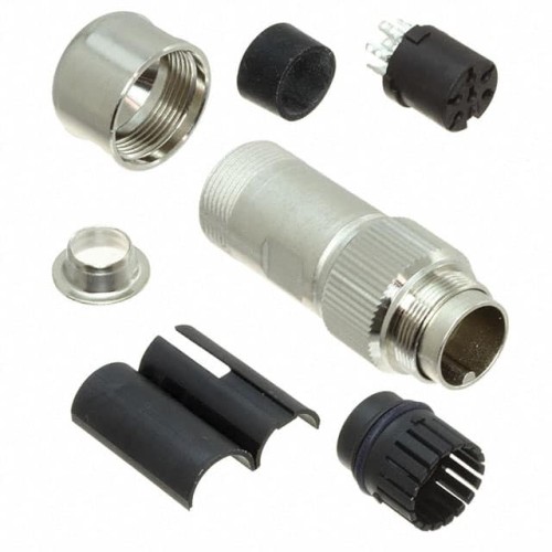 CONN PLUG FMALE 6P SOLDER CUP