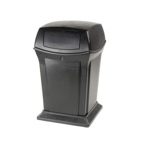 RANGER 2 DOOR OUTDOOR TRASH CAN,