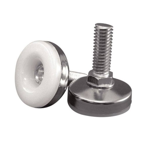 FOOT CYLINDRICAL 1.375" DIA WHT
