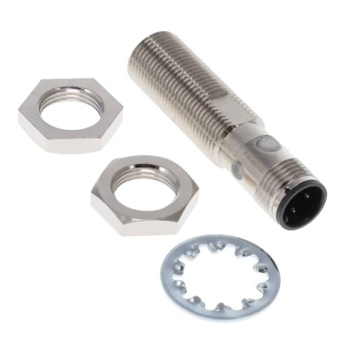 SENSOR M12 THR SH PNP NC M8 CON