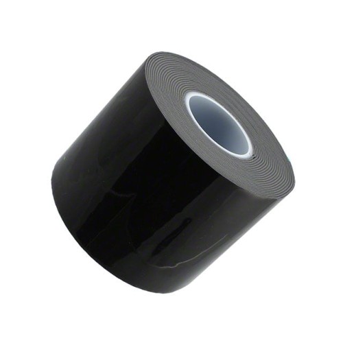 TAPE DBL COATED BLACK 4"X 5YDS