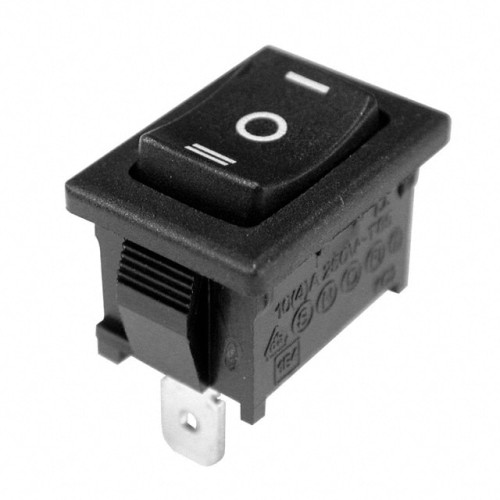 SWITCH ROCKER SPST 10A 125V