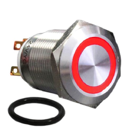 SWITCH PB DPST-NO/NC 1A 125V