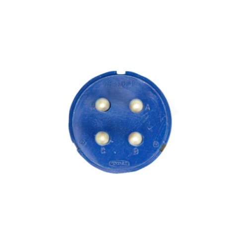 INSERT, PINS, 4 POS, SOLDER CUP