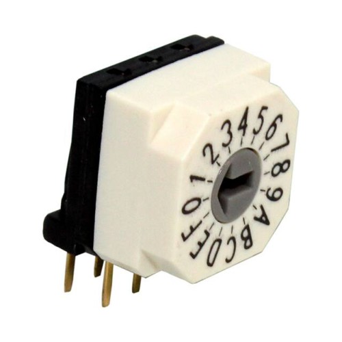SWITCH ROTARY DIP 16P 0.15A 50V
