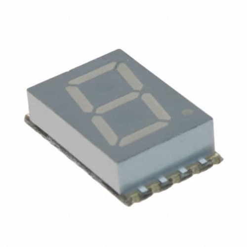 DISPLAY 7-SEG 0.4" SGL RED 10SMD