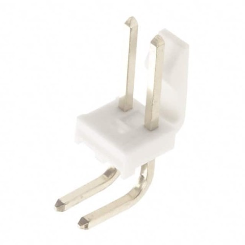 CONN HEADER R/A 2POS 3.96MM