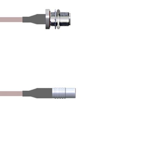 CBL ASSY MCX-N JACK RG316 7'