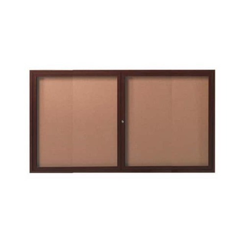2 DOOR FRAME WOOD LOOK, WALNUT E