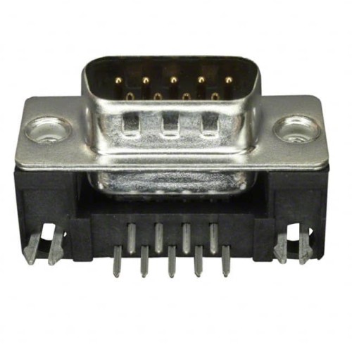 CONN D-SUB PLUG 9POS R/A SLDR