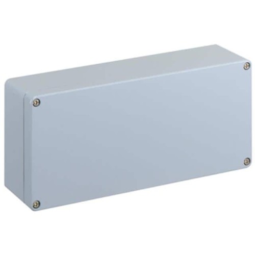 BOX ALUM SILVER