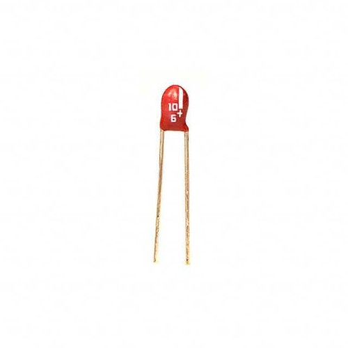 CAP TANT 10UF 20% 6.3V RADIAL