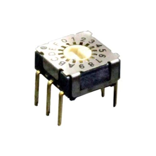 SWITCH ROTARY DIP 16POS 0.1A 50V