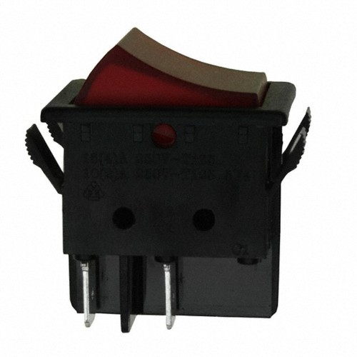 SWITCH ROCKER DPST 16A 125V